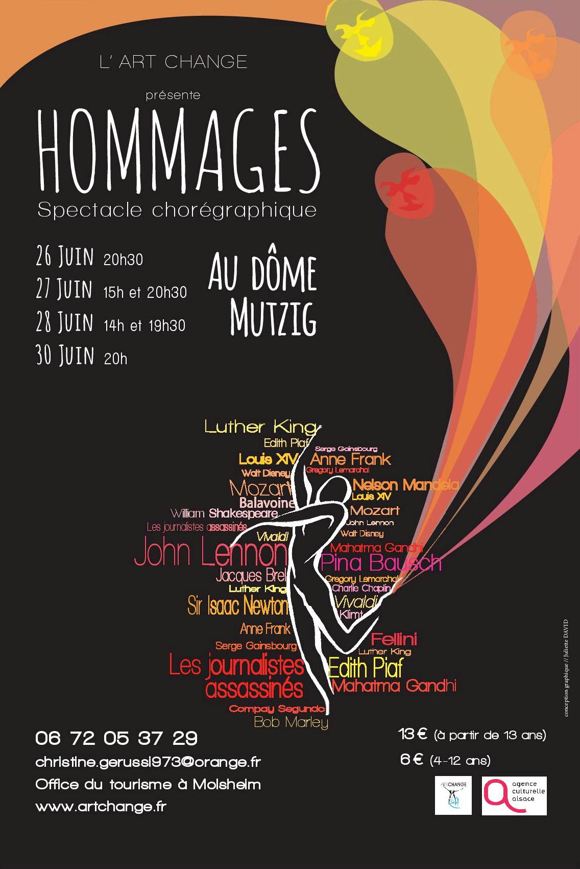 Affiche Hommages