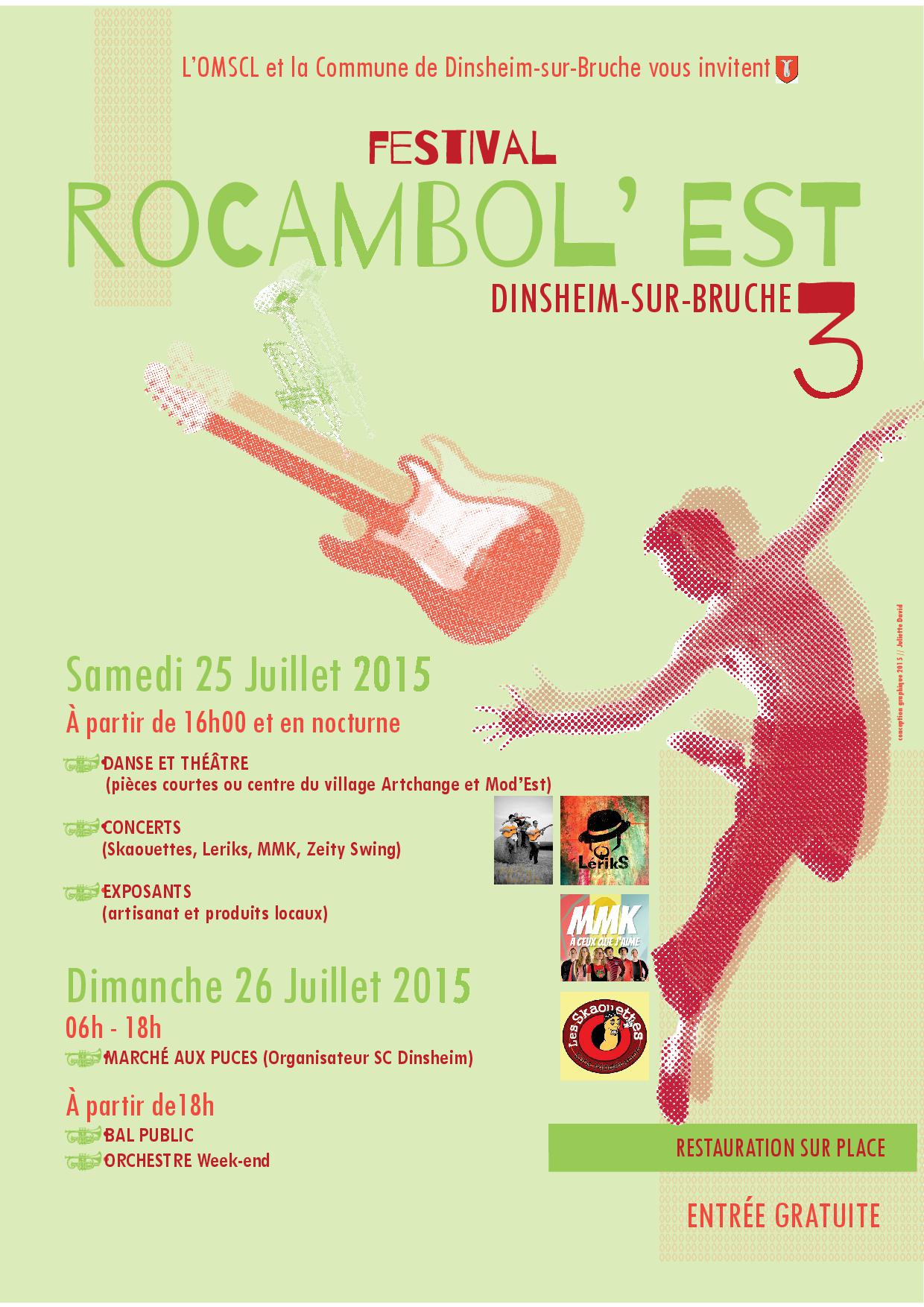 Affiche Festival Rocambol'est